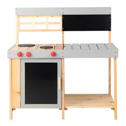 Bucatarie de joaca Costway TP10106 (Wood/Grey) Thumb