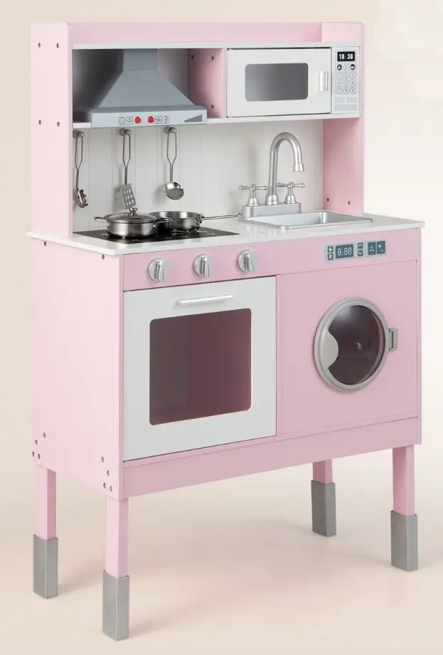 Bucatarie de joaca Costway TP10114PI (Pink)