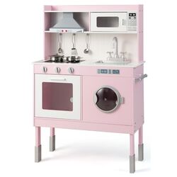 Bucatarie de joaca Costway TP10114PI (Pink)