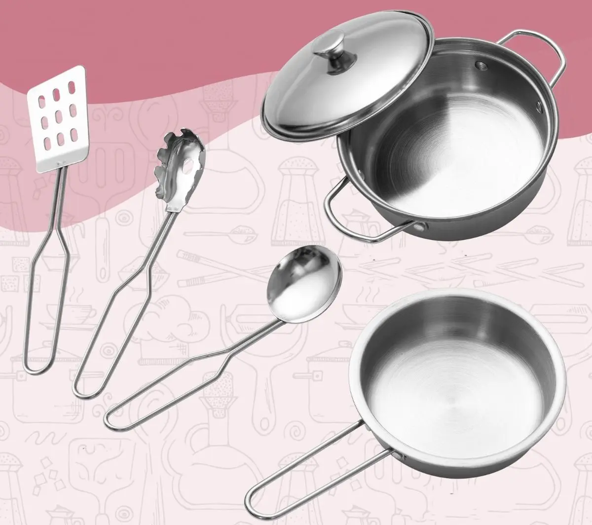 Bucatarie de joaca Costway TP10114PI (Pink)