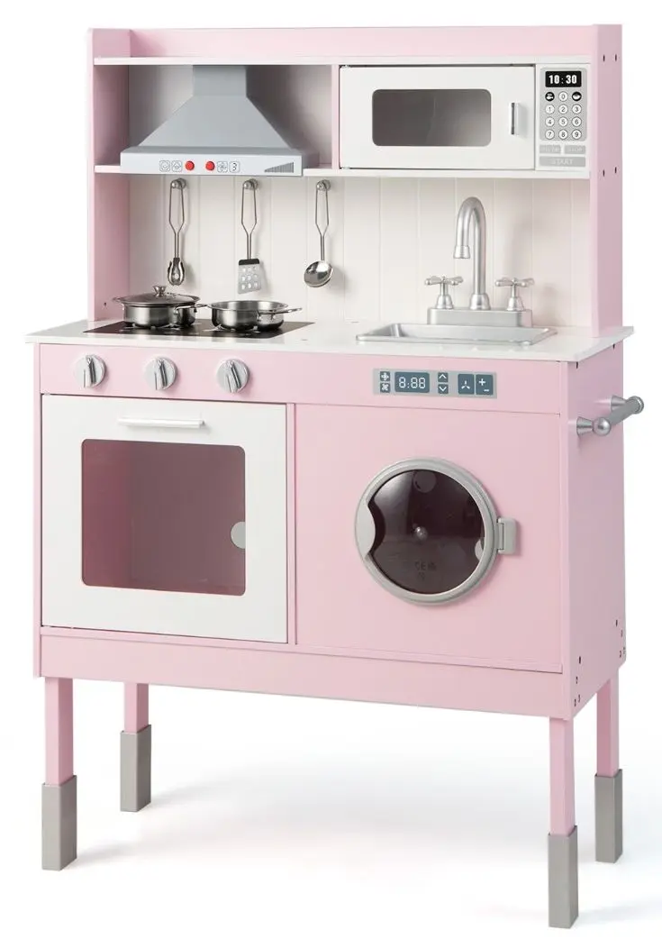 Bucatarie de joaca Costway TP10114PI (Pink)