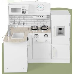 Bucatarie de joaca Costway TP10141WH (White) Thumb