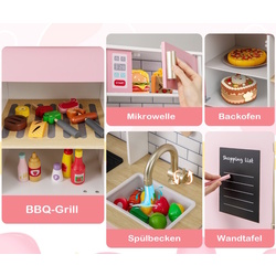 Игровая кухня Costway TP10241PI (Pink) Thumb