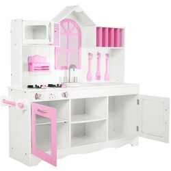 Игровая кухня Costway TY322434 (White/Pink) Thumb