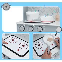 Bucatarie de joaca Costway TY327900 (Grey) Thumb