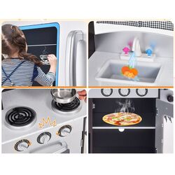 Игровая кухня Costway TY570396 (Brown/Silver) Thumb