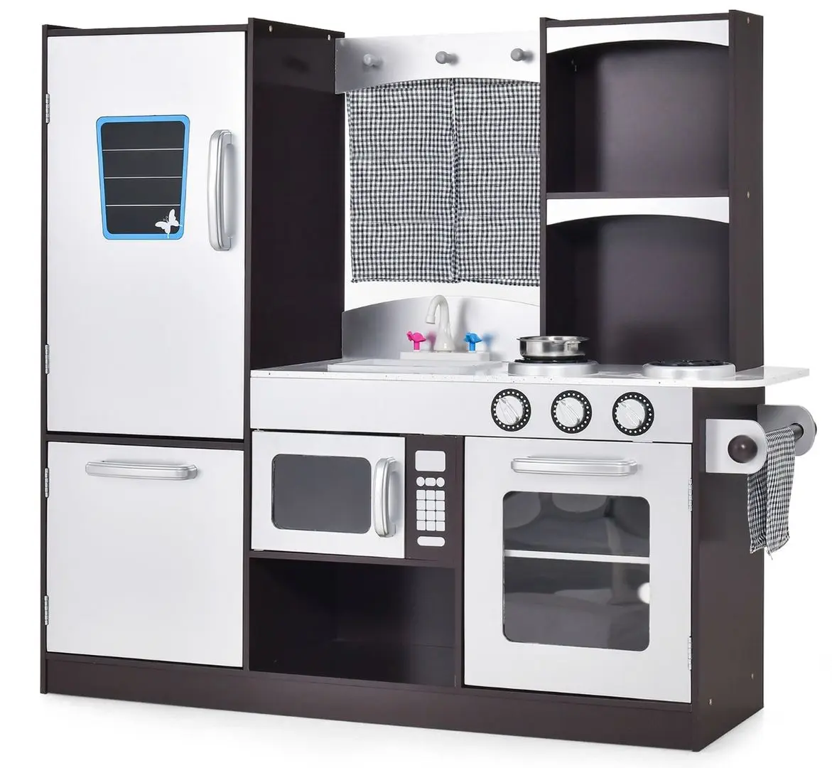 Игровая кухня Costway TY570396 (Brown/Silver)