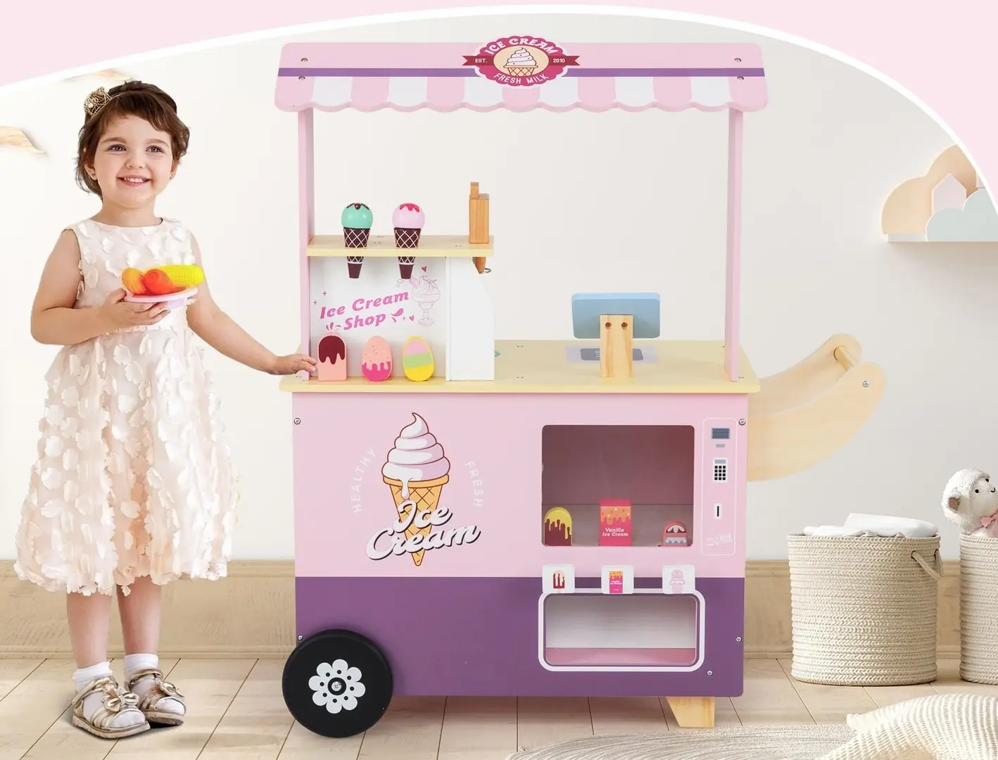 Set de joaca Costway TM10121PI (Pink)