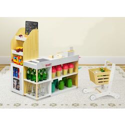 Игровой набор Costway TP10116 (White/Natural) Thumb
