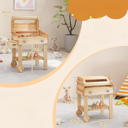 Set de joaca Costway TP10270NA (Natural) Thumb