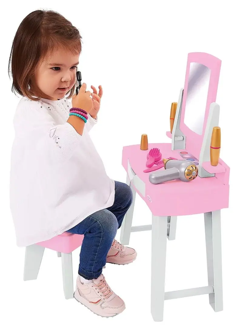 Детский туалетный столик Ecoiffier Mademoiselle 1809 (Pink) - 2