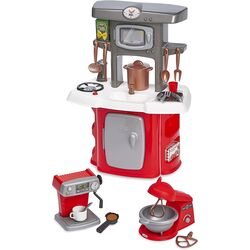 Игровая кухня 3в1 Ecoiffier 1689 (Grey/Red)