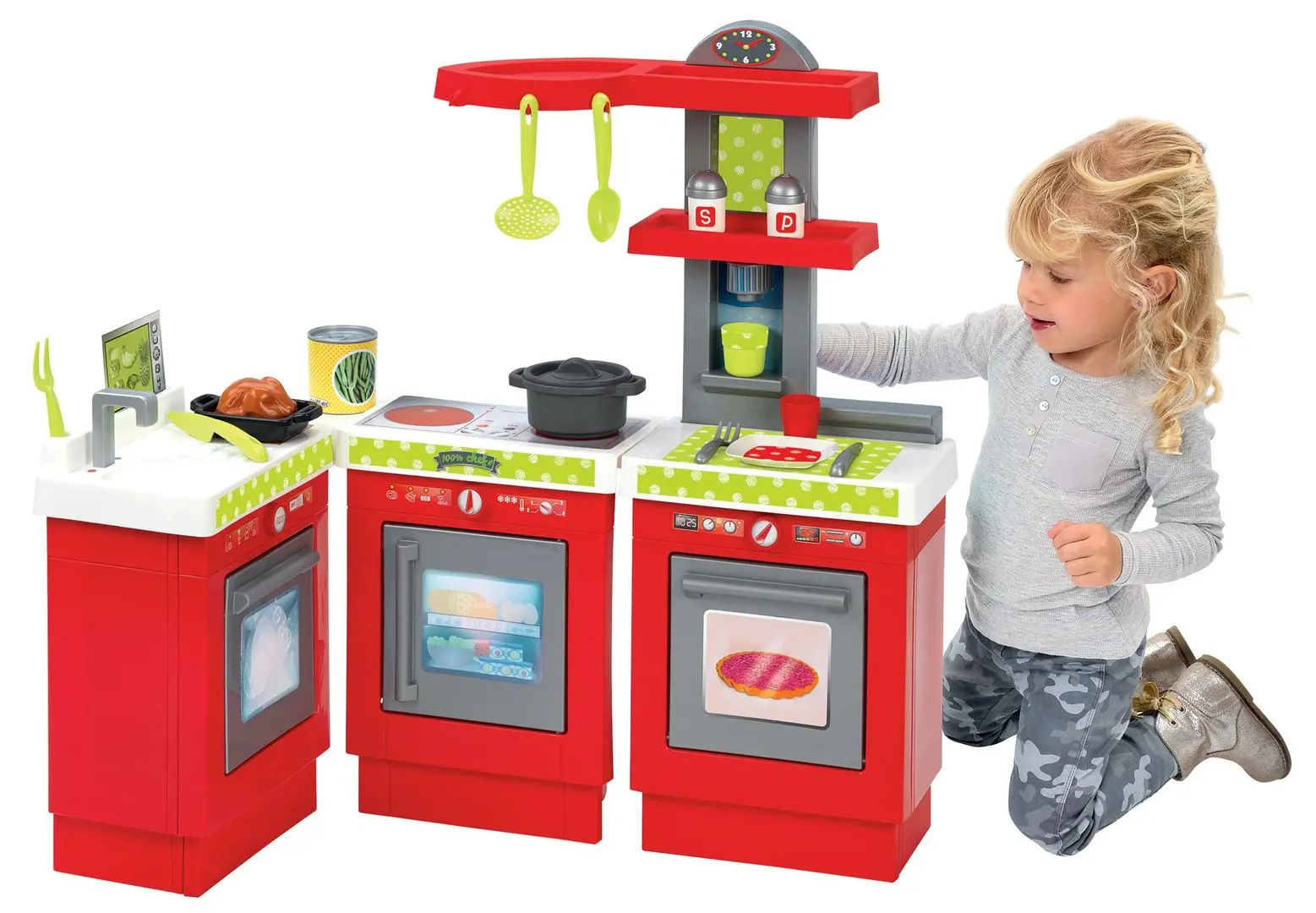 Игровая кухня Ecoiffier 1699 (Red/Grey) - 3