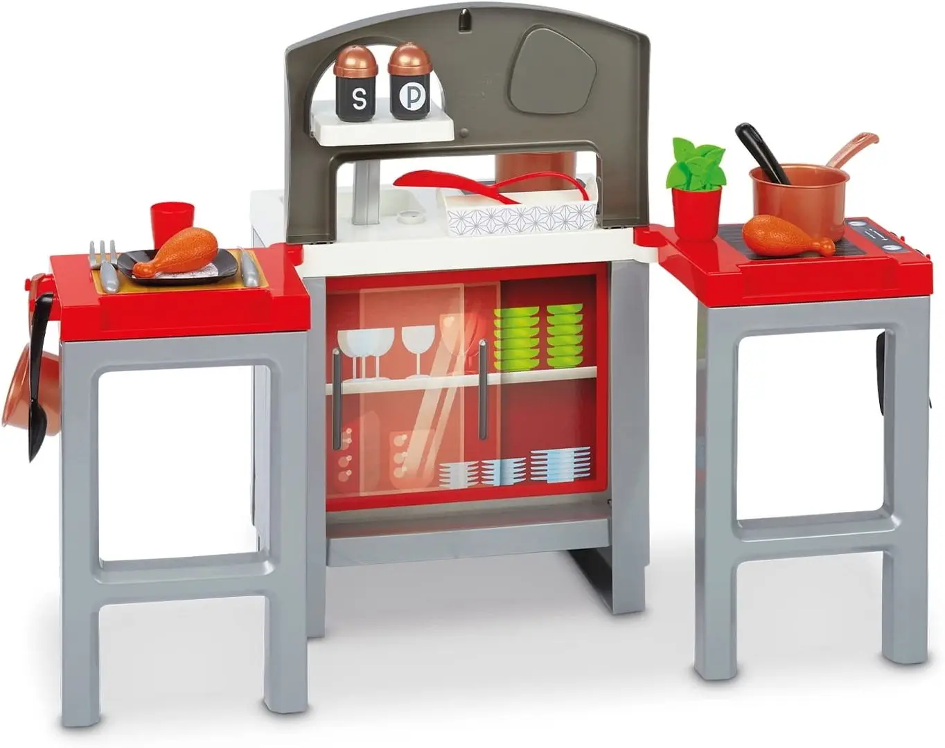 Игровая кухня Ecoiffier 1735 (Grey/Red) - 2