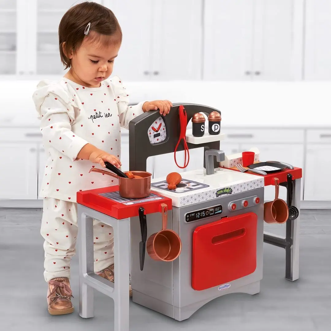 Игровая кухня Ecoiffier 1735 (Grey/Red) - 4