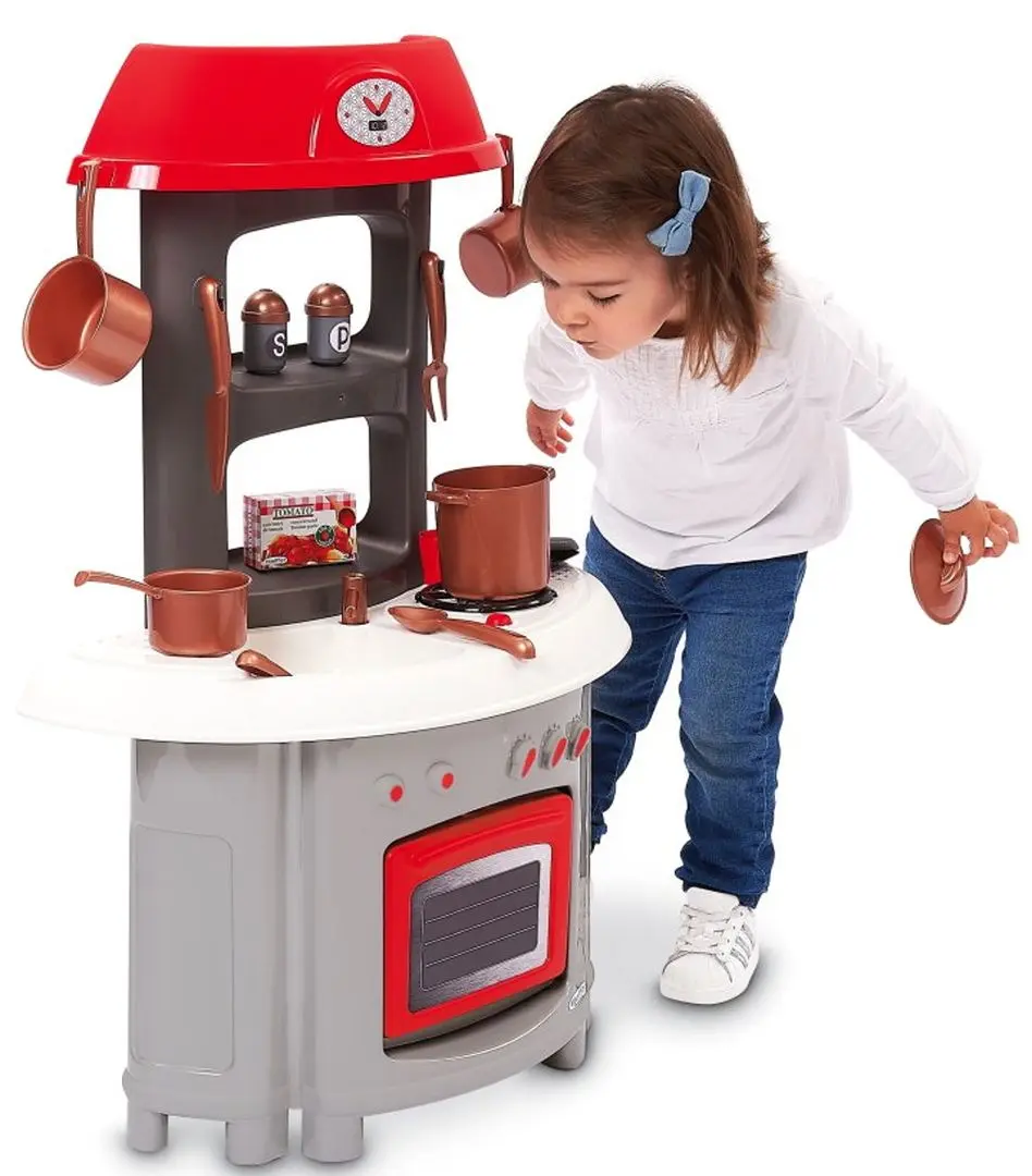 Игровая кухня Ecoiffier Traditional Kitchen 1695 (Grey/Red) - 3
