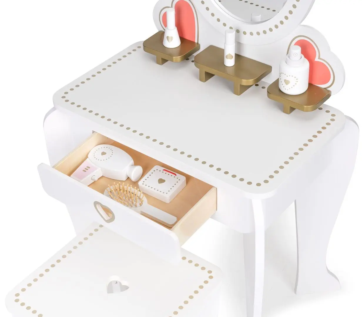 Masuta de toaleta pentru copii Ecotoys W08H102B (White) - 4