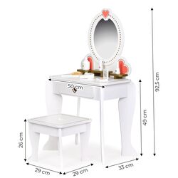 Masuta de toaleta pentru copii Ecotoys W08H102B (White) Thumb