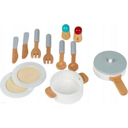 Bucatarie de joaca Ecotoys 7253 (White/Wood) Thumb