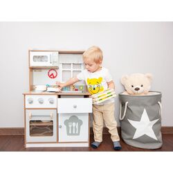 Bucatarie de joaca Ecotoys 7253 (White/Wood) Thumb
