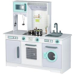 Bucatarie de joaca Ecotoys 7258 (White/Blue) Thumb