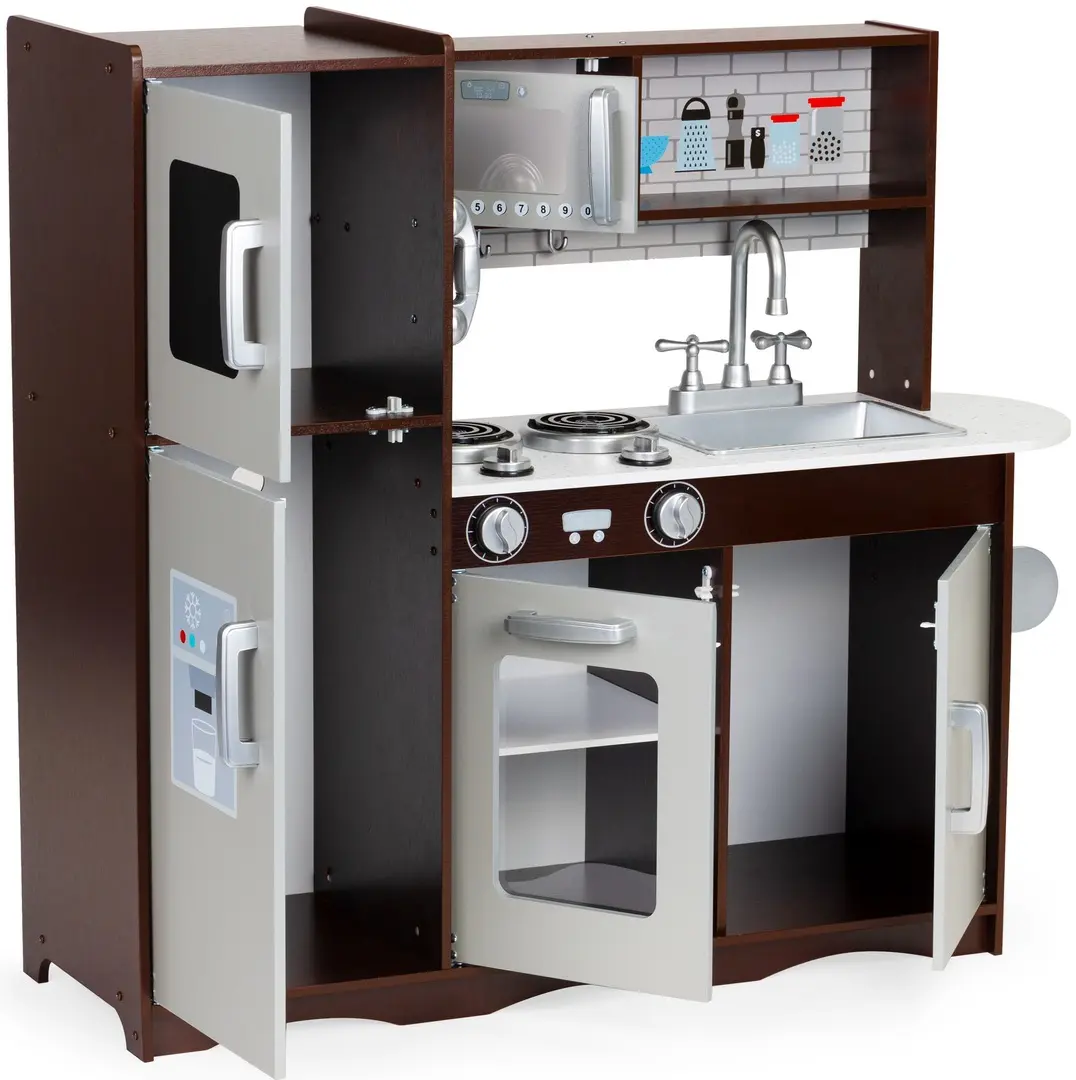 Игровая кухня Ecotoys 7266 (Brown/Grey)