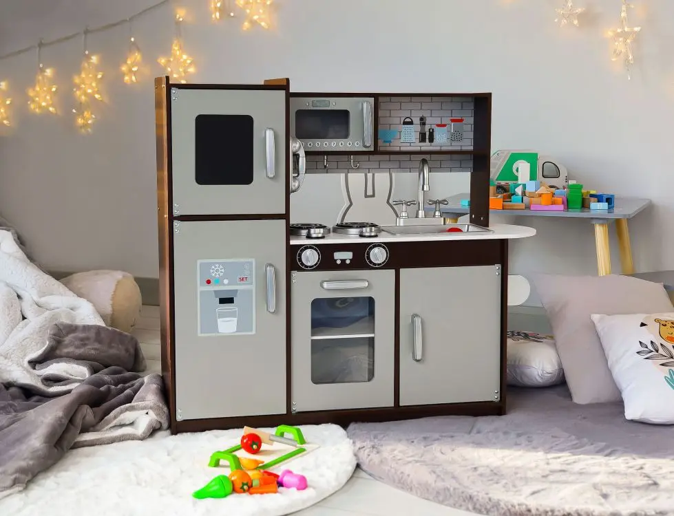 Игровая кухня Ecotoys 7266 (Brown/Grey)