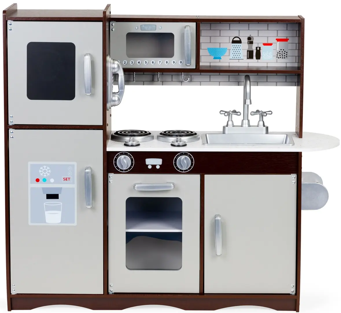 Игровая кухня Ecotoys 7266 (Brown/Grey)