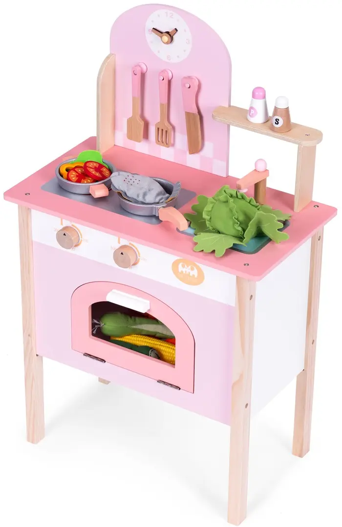 Игровая кухня Ecotoys HM232570 (Pink)