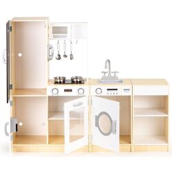 Bucatarie de joaca Ecotoys PLK547 (White) Thumb
