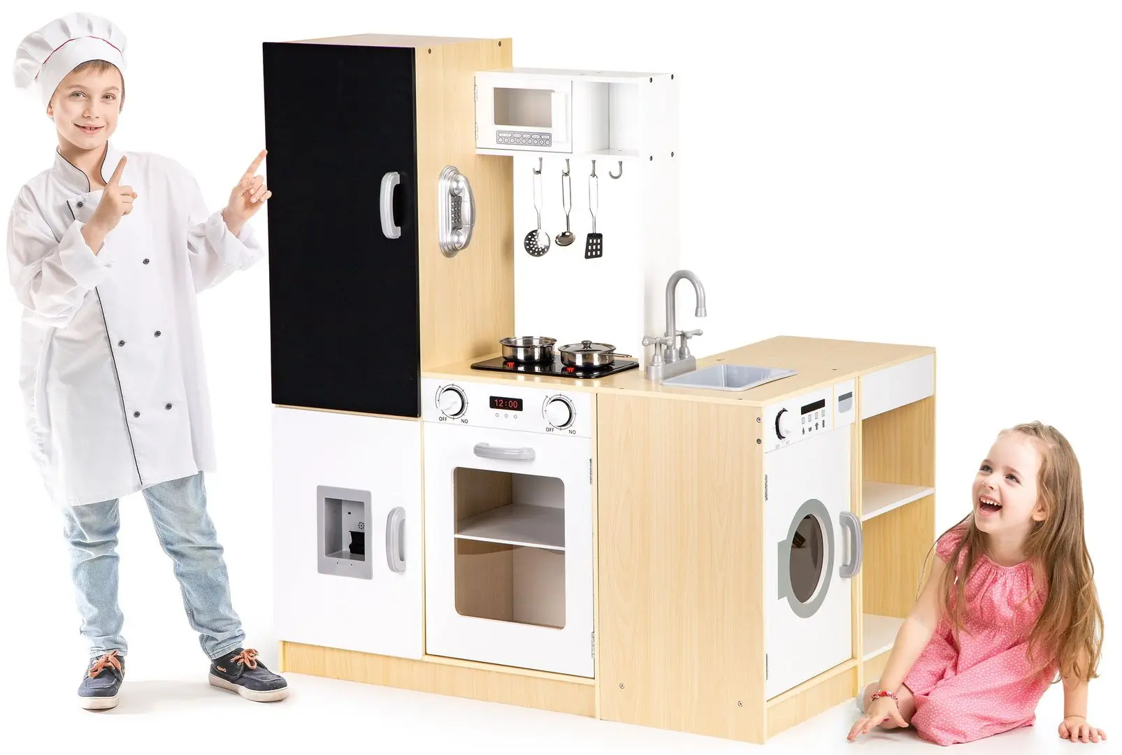 Bucatarie de joaca Ecotoys PLK547 (White)