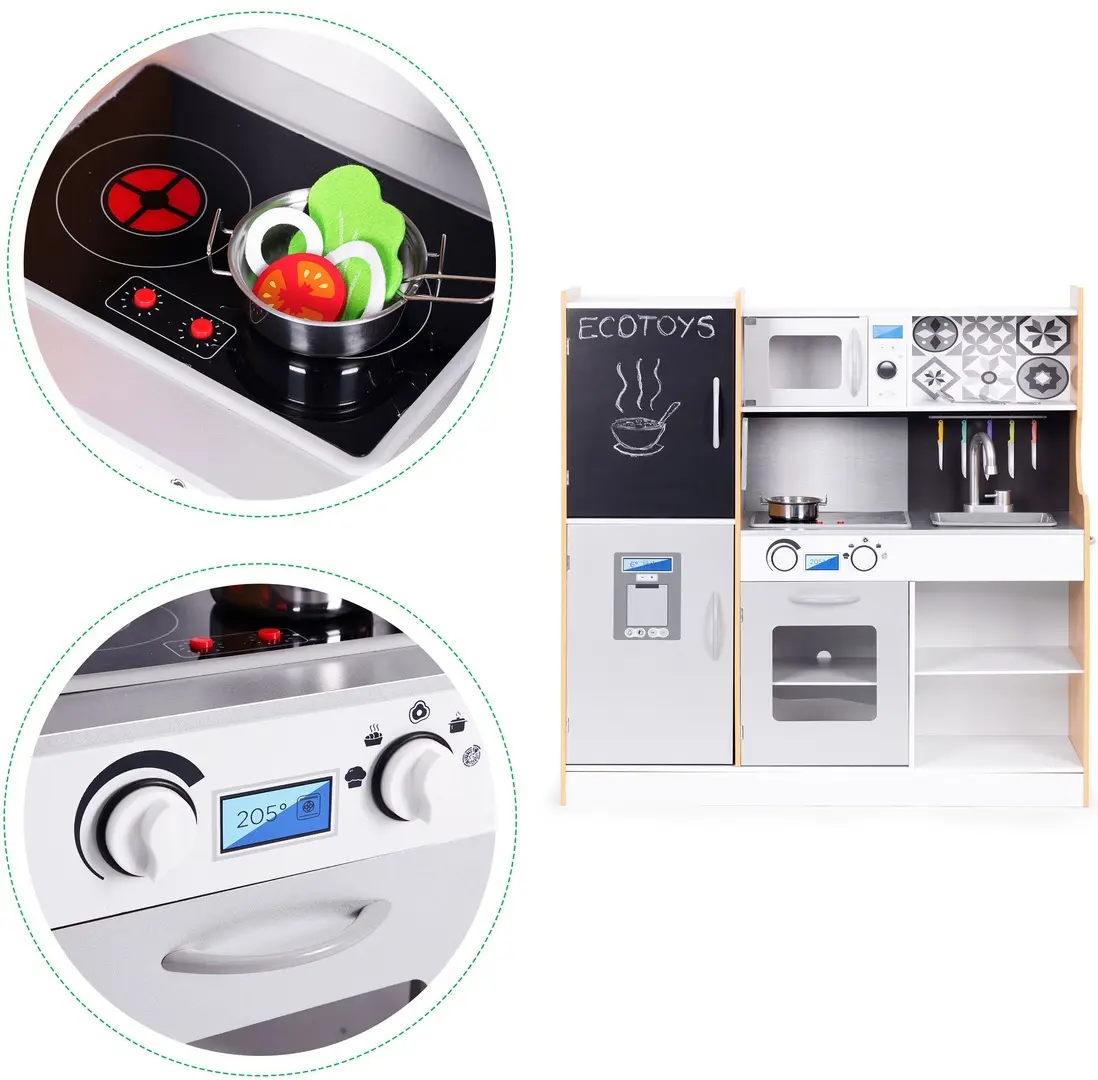 Игровая кухня Ecotoys TL053001 (White/Grey)