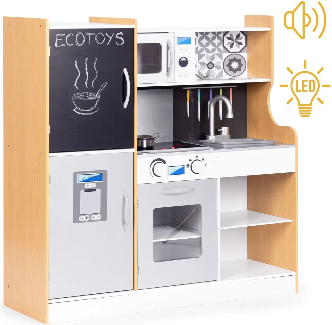 Игровая кухня Ecotoys TL053001 (White/Grey)