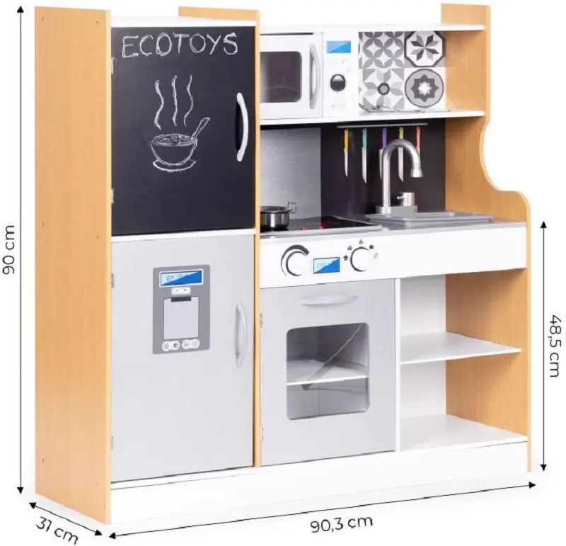 Игровая кухня Ecotoys TL053001 (White/Grey)