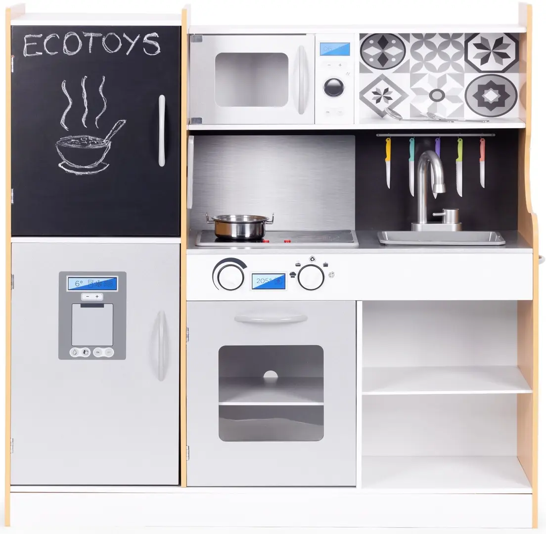 Игровая кухня Ecotoys TL053001 (White/Grey)