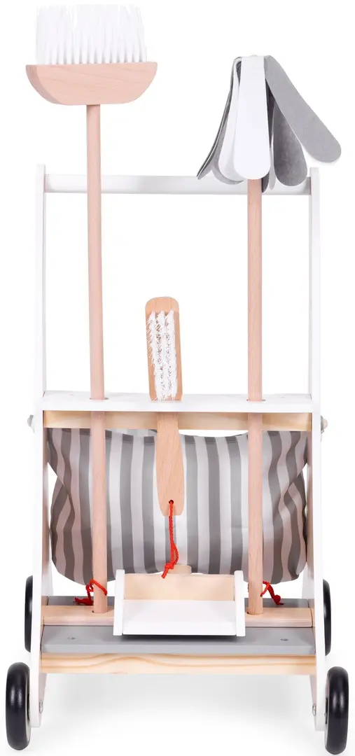 Carucior pentru curatenie Ecotoys W10D200B (Woody)