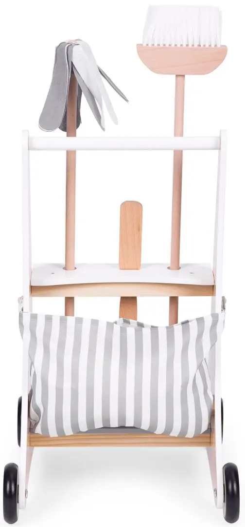 Carucior pentru curatenie Ecotoys W10D200B (Woody)