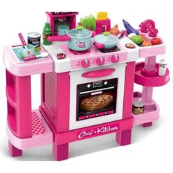 Bucatarie de joaca Enero Toys 1017570 (Pink) Thumb