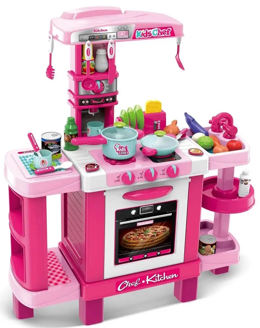 Bucatarie de joaca Enero Toys 1017570 (Pink)