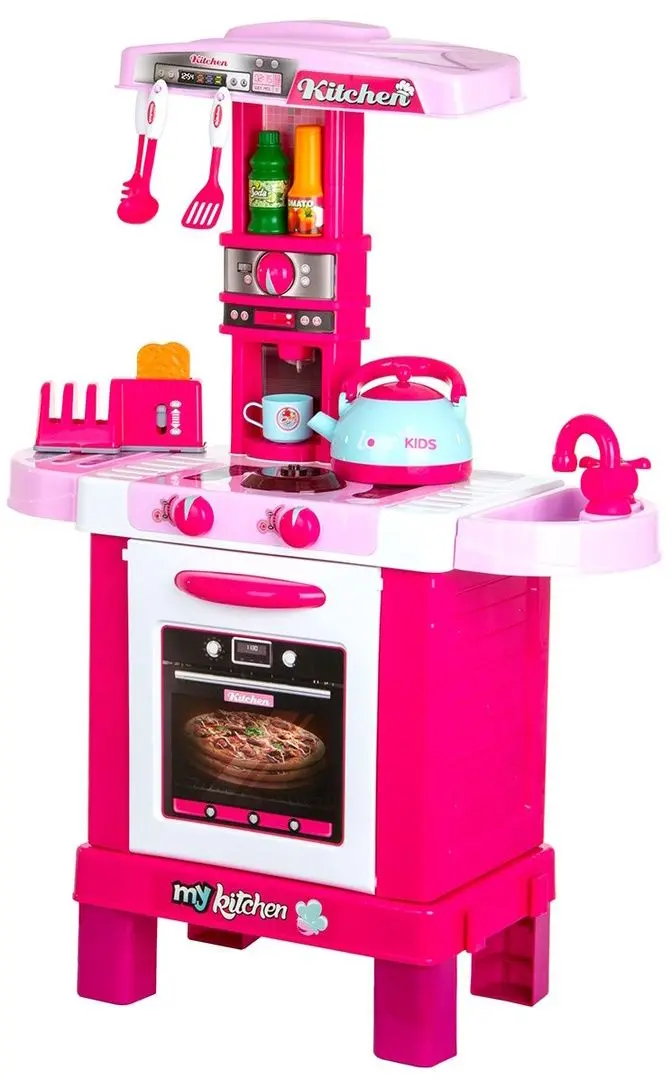 Bucatarie de joaca Enero Toys 1017587 (Pink)