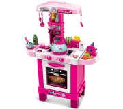 Bucatarie de joaca Enero Toys 1017587 (Pink)