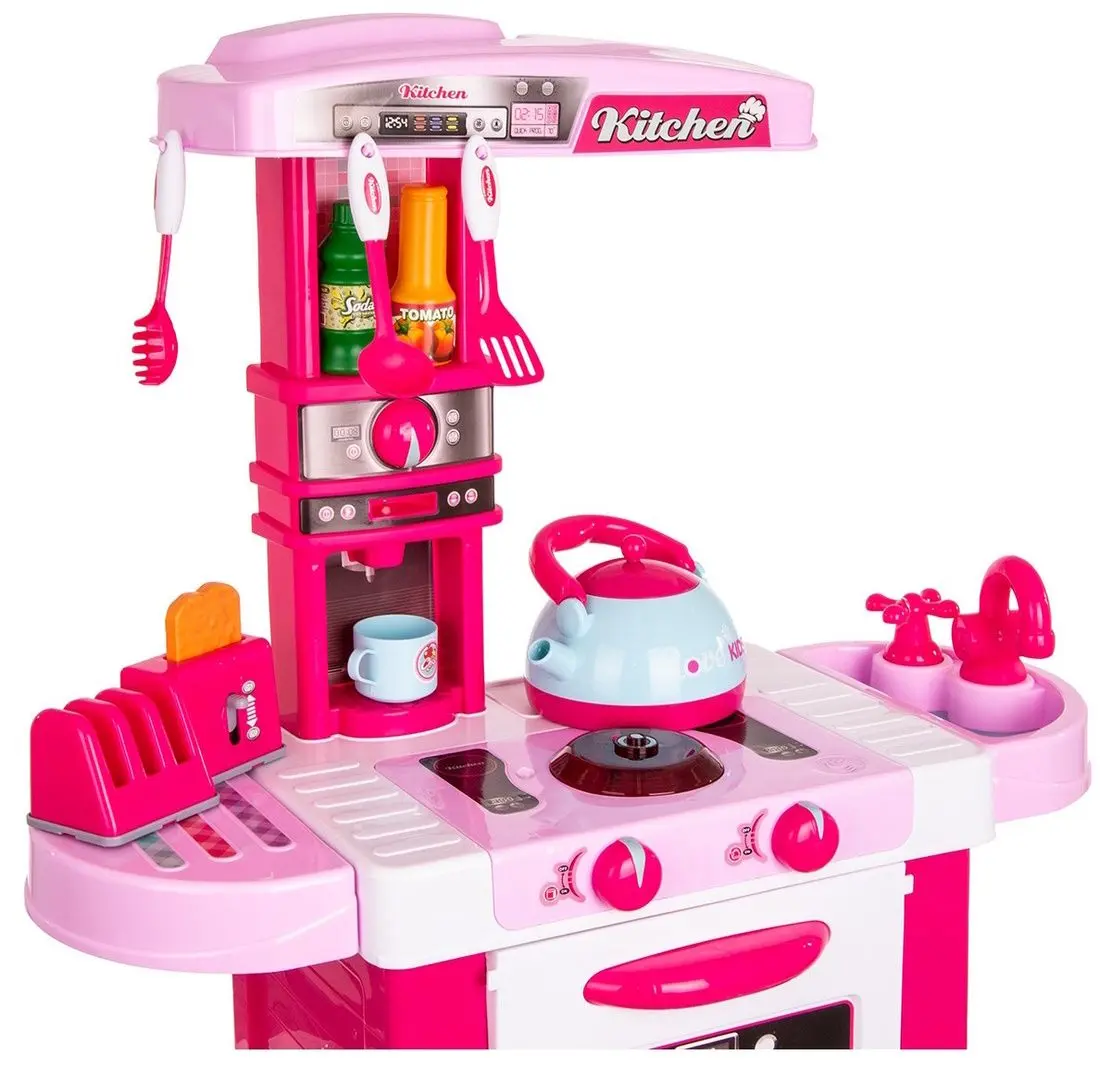 Bucatarie de joaca Enero Toys 1017587 (Pink)