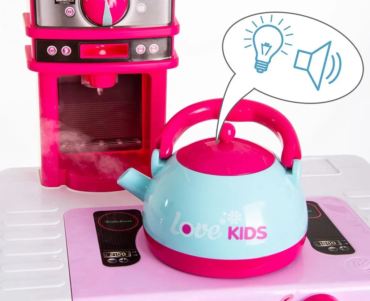 Bucatarie de joaca Enero Toys 1017587 (Pink)