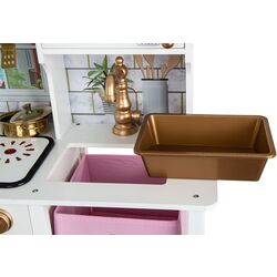 Bucatarie de joaca Enero Toys 1041100 (White/Pink) Thumb