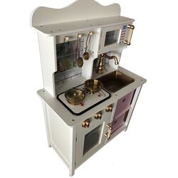 Bucatarie de joaca Enero Toys 1041100 (White/Pink) Thumb