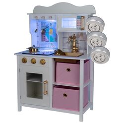Bucatarie de joaca Enero Toys 1041100 (White/Pink) Thumb