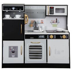 Bucatarie de joaca Enero Toys 1041117 (Black/White)