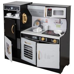 Bucatarie de joaca Enero Toys 1041117 (Black/White) Thumb