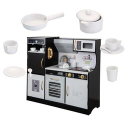 Bucatarie de joaca Enero Toys 1041117 (Black/White) Thumb