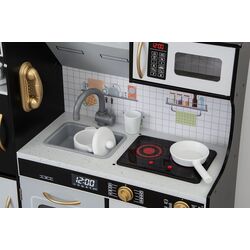 Bucatarie de joaca Enero Toys 1041117 (Black/White) Thumb